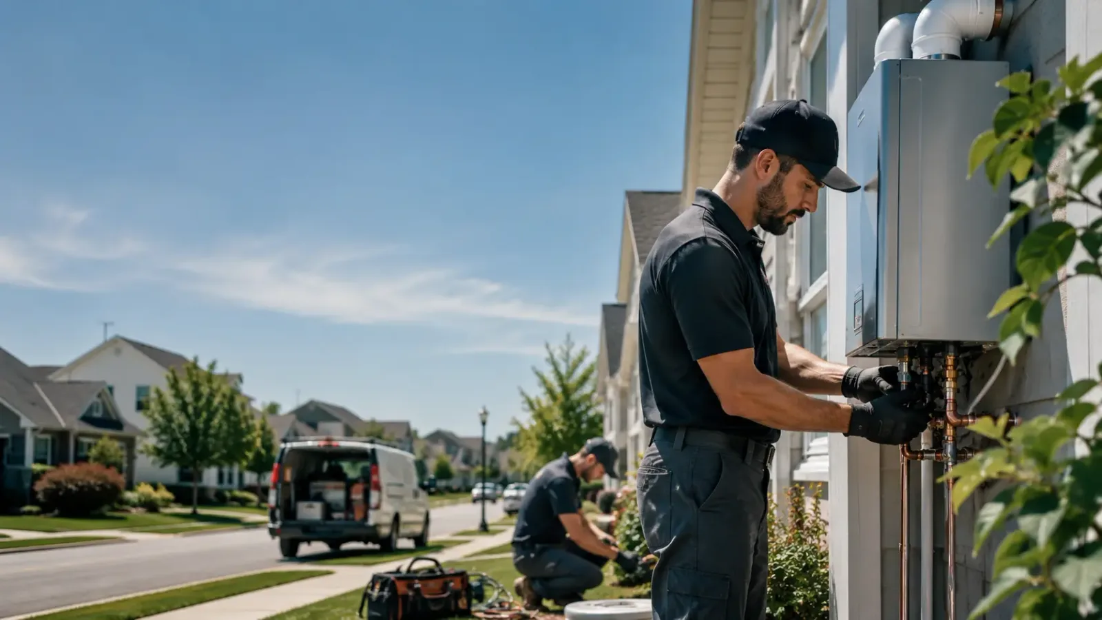 Tankless Water Heater Installation in Ferris, TX
